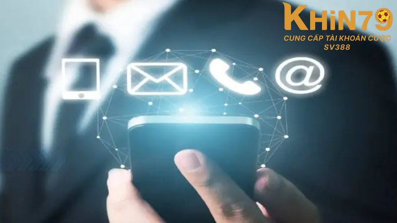 Khin79 cung cấp nhiều phương thức liên lạc